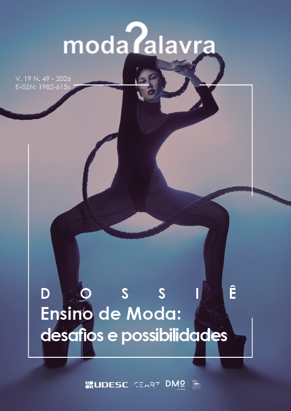 Capa Edição V.19 N.49 (2026) - Dossiê Ensino de Moda no Brasil: desafios e possibilidades