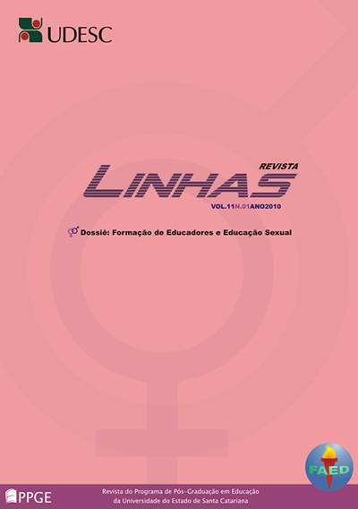 					Visualizar v. 11 n. 01 (2010): Formação de Educadores e Educação Sexual
				