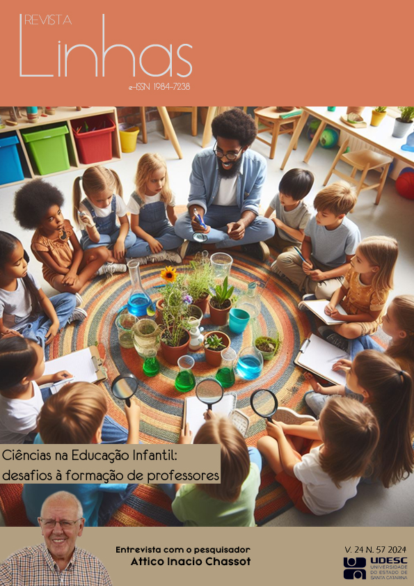					Visualizar v. 25 n. 57 (2024): Ciências na Educação Infantil: desafios à formação de professores
				