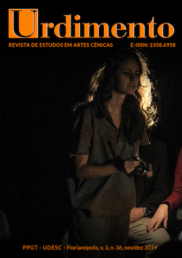					Visualizar v. 3 n. 36 (2019): Pedagogia do Teatro: vozes da América Latina em processos de resistência
				