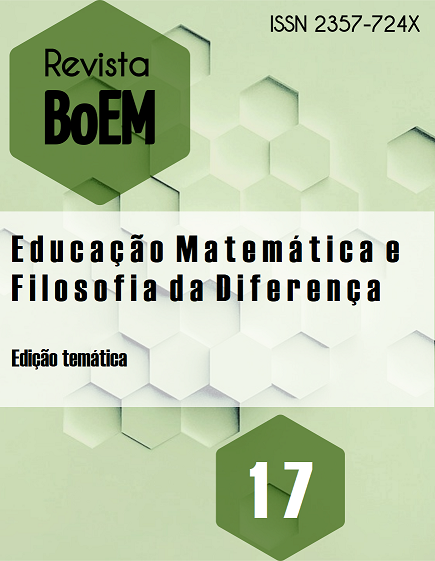 					Visualizar v. 8 n. 17 (2020): Edição Temática: Educação Matemática e Filosofia da Diferença
				