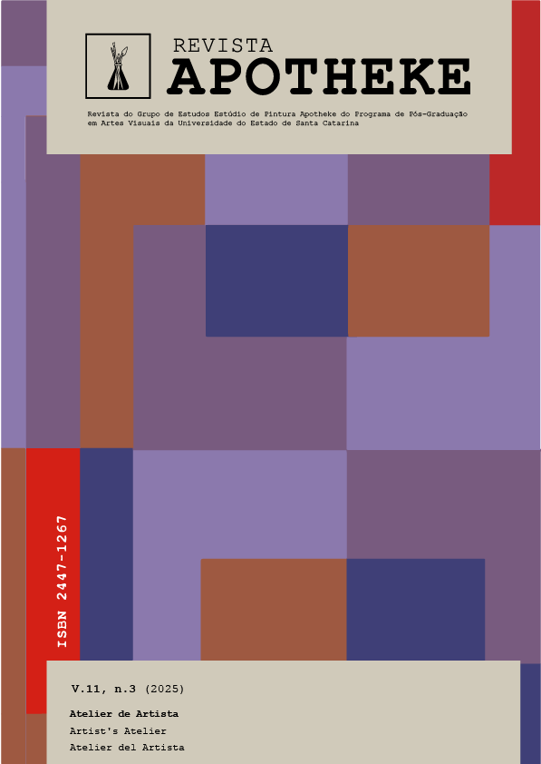 					Visualizar v. 11 n. 3 (2025): Atelier de Artista
				